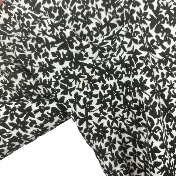 LANE BRYANT The Allie Black & White Floral Patterned Pants Plus Size 18W Trouser - Picture 8 of 16